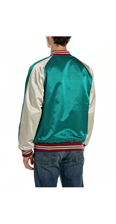 サテンボンバージャケット｜REPLAY リプレイ公式通販サイト